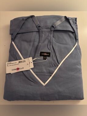 Bella Curvy Racerback Cami, Pant & Robe 3-Piece Pajama Set by Cosabella Sz XL